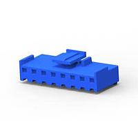 AMP Connectors - TE Connectivity 3-1123722-8 Headers & Wire Housings 3.96 EP PLUG HSG 8P(BLUE)