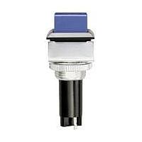 Grayhill 46-05-09-502-05 Standard Switches Pushbutton Switch, Round bezel, DPDT, alternate action, blue button