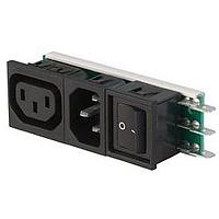 Schurter 6431.0053.20 Inlet/Outlet Combinations POWER ENTRY MODUL 64 FELCOM 10A