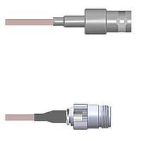 Amphenol Custom Cable Q-030200005024i RF Cable Assemblies BNC-SJ/N-SJ G316 24I