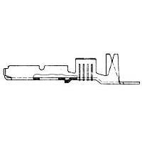 AMP Connectors - TE Connectivity 281938-1 Quick Connect MIC MARKII RCPT CONTACT