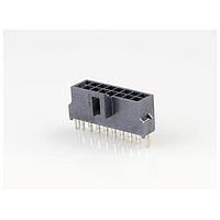 Molex 105312-3816 Headers & Wire Housings NANO-FIT HDR VT DLR FRK 16CKT G+lube BLK