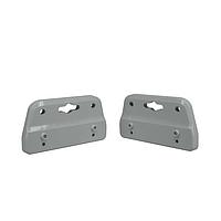 Bud Industries DPX-624-KIT Hardware 6" Flange kit (2 flanges + 4 scrw) for DPH-28707 and DPS-28707 (5.8 x 3 x 0.5)
