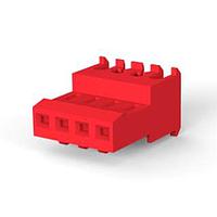 AMP Connectors - TE Connectivity 3-641311-4 Receptacle Housing 04P MTA-100 ASSY