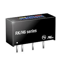 RECOM Power RK-153.3S/H6 Isolated 1W 15Vin 3.3Vout 303mA SIP7