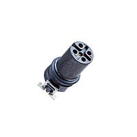 Amphenol LTW M12B-05PFFT-EE0001 Sensor Cables / Actuator Cables M Series Sensor Connector, M12, B Code, Plastic, 4A, 05 pins, Female Connector, Female Contact, SMT 180