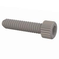 Essentra Components 3404400050 Cap Screw Hex Socket Cap Screw, #4-40 Thread, 1/2 Lg