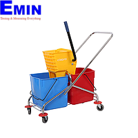 Clepro CB43 Xe đẩy vắt cây lau nhà 2 ngăn