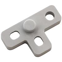 BOPLA 22004900 Hardware BRACKET, WALL, EUROMAS PC, 4 PC, SCREW-ON, POLYCARBONATE