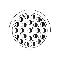 Amphenol Industrial C10-752103-164 Contacts RCPT ZNNI SZ11 23SKT W/O CRIMP CONTACTS