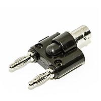 Mueller BU-P1269 RF Adapters - Between Series Adapter BNC Female-dble ban plug