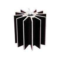 Advanced Thermal Solutions ATSEU-077C-C6-R0 Heatsinks STAR LED Heat Sink, 45mm dia., 18mm, Black/Silver Tip