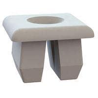 Essentra Components 60SGN01170 Grommet Nut Grommet Nut, .275x.285 Hole, .031-.125 Panel Thk