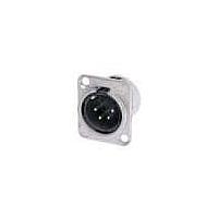 NEUTRIK NC4MD-L-1 Receptacles 4P MALE NKL/SILVER