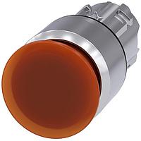 SIEMENS A6X30139764 Mushroom ILLUM. MUSHROOM PUSHBUTTON. 30MM. AMBER