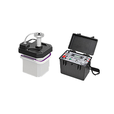 Calibration support for high-pressure electrical test equipment