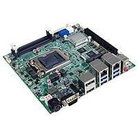 IEI Technology KINO-DH310-R10 Single Board Computers Mini-ITX SBC supports 14nm LGA1151 Intel 8th/9th Generation Core i9/i7/i5/i3, Celeron and Pentium processor, DDR4, dual independent displays, dual GbE LAN, M.2, SATA 6Gb/s, HD Audio and RoHS