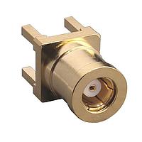 Linx Technologies - TE Connectivity CONSMB006-G PCB Connectors SMB Plug 50 Ohm PCB Through Hole