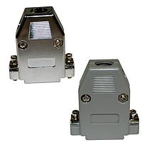 NorComp 978-015-010R031 Two Piece Backshell 15P TOP ENTRY GREY PLASTIC