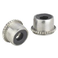 PEM PLC-M3 Lock Nut NUT,LOCKING NYLON,PEMHEX,S/S