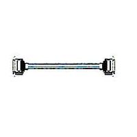 Belden 49745A 060S2 D-Sub Cables 24AWG 15C SHIELD 1 EACH CHROME