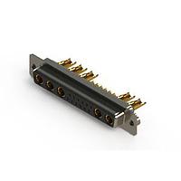 EDAC 628-17W5222-3N2 Mixed Contact D-Sub Connectors Vertical Combo Dsub