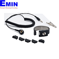 Statico S1014C12 Adjustable Ergo Wrist Grounding Strap (12' coil cord)