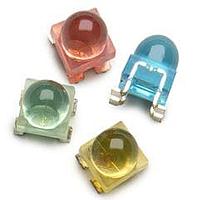 Broadcom ALMD-CM3E-Y1002 Single Color LEDs Lamp,SMT Round,InGaN,Grn,30deg