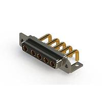 EDAC 630-5W5-250-2TC Mixed Contact D-Sub Connectors Right-angle Power Combo D-Sub Connector