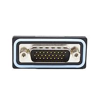 NorComp HDF-R26-113L461 High Density D-Sub Connectors 26 pin R/A solder M FL 4-40 thrd brkt