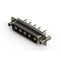 EDAC 627-5W5-224-5TC Mixed Contact D-Sub Connectors Vertical Combo Dsub