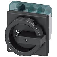 SIEMENS 3LD25041TL51 Rotary MASTER SWITCH, 4-POLE, 23A BLACK
