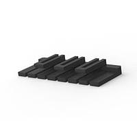 AMP Connectors - TE Connectivity 1969443-8 Accessories EP 2.5 TPA RETAINER, 8 POS