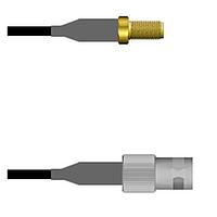 Amphenol Custom Cable Q-2Z0090008144i RF Cable Assemblies SMA-SJ/BNC-SJ RG58 144I