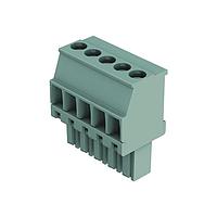 HARTING 14311914401000 Pluggable Terminal Blocks har-flexicon, 19pin female, vertical, w/ screw termination - 30-14AWG, 10Amps, pitch 3.50mm