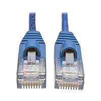 Tripp Lite N001-S03-BL Cat 5e Cat5e Snagless Slim UTP Cable Blue, 3'