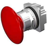 SIEMENS 52PM9V2 Mushroom PUSHBUTTON,MOM,RED,2 1/2" PLASTIC,2POS