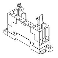 Omron Automation and Safety P7SA-10F Relay Sockets 4-P DIN MT SCKT G7SA