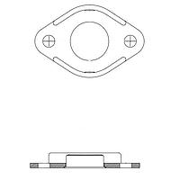 Maxim Integrated DS9093S+ Wall Mount iButton Wall Mount