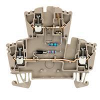 Weidmuller 8006320000 DIN Rail Terminal Blocks WDK 2.5 LD 1D 2R 115VAC