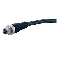 HARTING 21343000543100 Sensor Cables / Actuator Cables M12 L-cod 4+FE st/- m/- PUR 10m