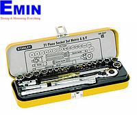 Stanley 89-507 21 Pieces Socket Set Metric & A/F