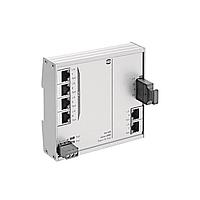 HARTING 24020061120 Unmanaged Ethernet Switches Ha-VIS eCon 2061BT-AD-P - unmanaged switch with 6 RJ45 (4 PoE), 1 SC Duplex MM Fiber, (extended temp. range)