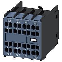 SIEMENS 3RH29112GA31 Electromechanical Contactors AUX. SWITCH 3NO+1NC FOR S00 SPRING