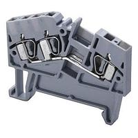 Altech AS2.5/3 DIN Rail Terminal Blocks DIN Term Blk, Spring, 3 Conn