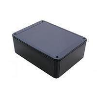 Hammond Manufacturing RL6655BK PCB Enclosure Box w/o Flanges-Blk 7.87x5.91x2.76 ABS