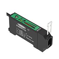 Banner Engineering D12SP6FVY1Q Fiber Optic Sensors D12 Series: High Speed Glass Fiber Optic; Range: Depends on Fiber; Input: 10-30 V dc; Output: Complementary PNP 20 ms Pulse Stretch; 150 mm (6 in) M8 Pigtail QD