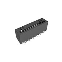 Amphenol FCI HFW11S-4STZE1HLF Connectors 1.00mm Flex Connector, HFW Straight series, 11 Position, Top Entry Surface Mount, Tin plating, Non-ZIF, Halogen-free .