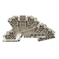 Weidmuller 1720880000 DIN Rail Terminal Blocks ZDL 2.5/L/L/PE