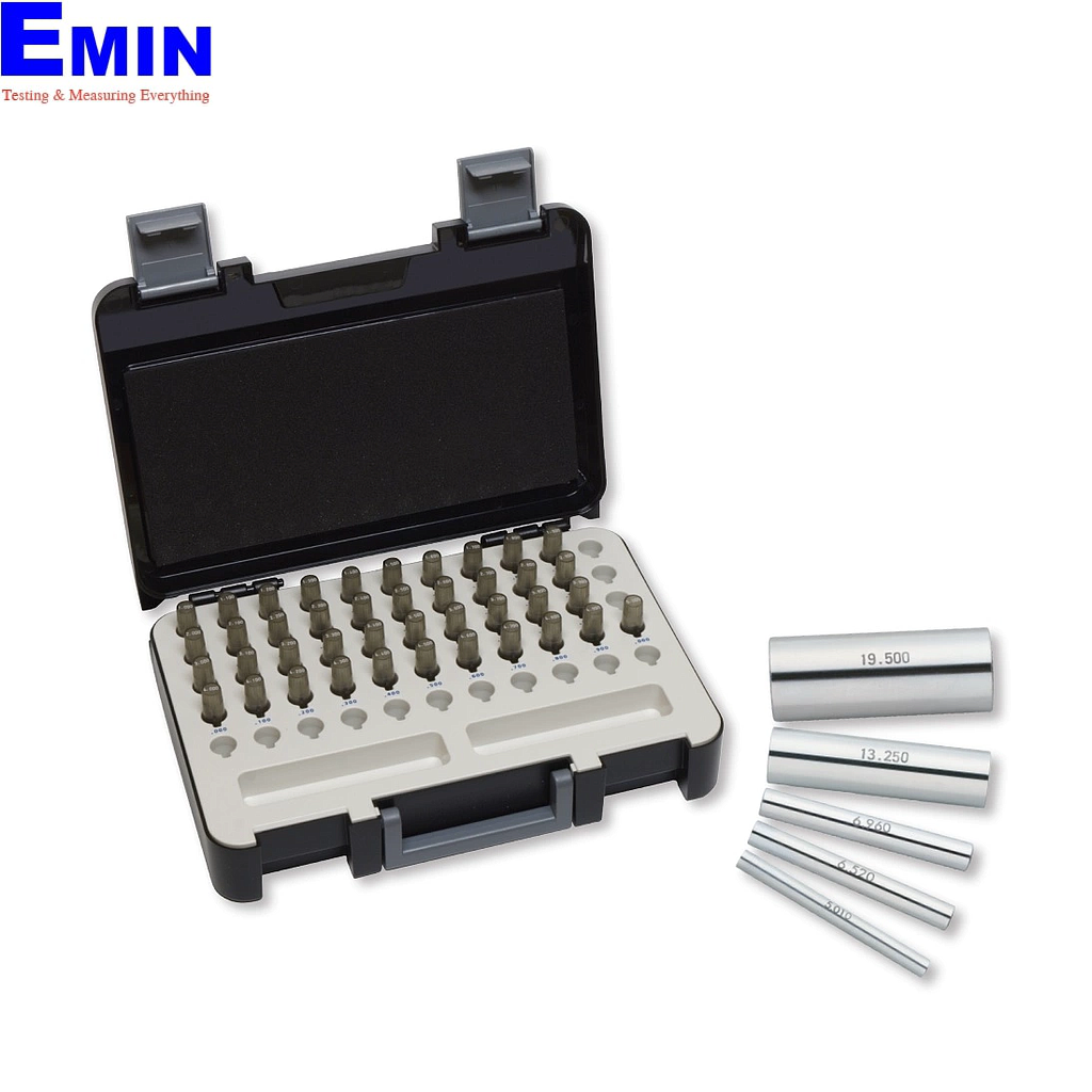 Niigata Seiki AP1 Steel Pin Gauge Set (Ø1.0005.000, 0.100mm) EMIN